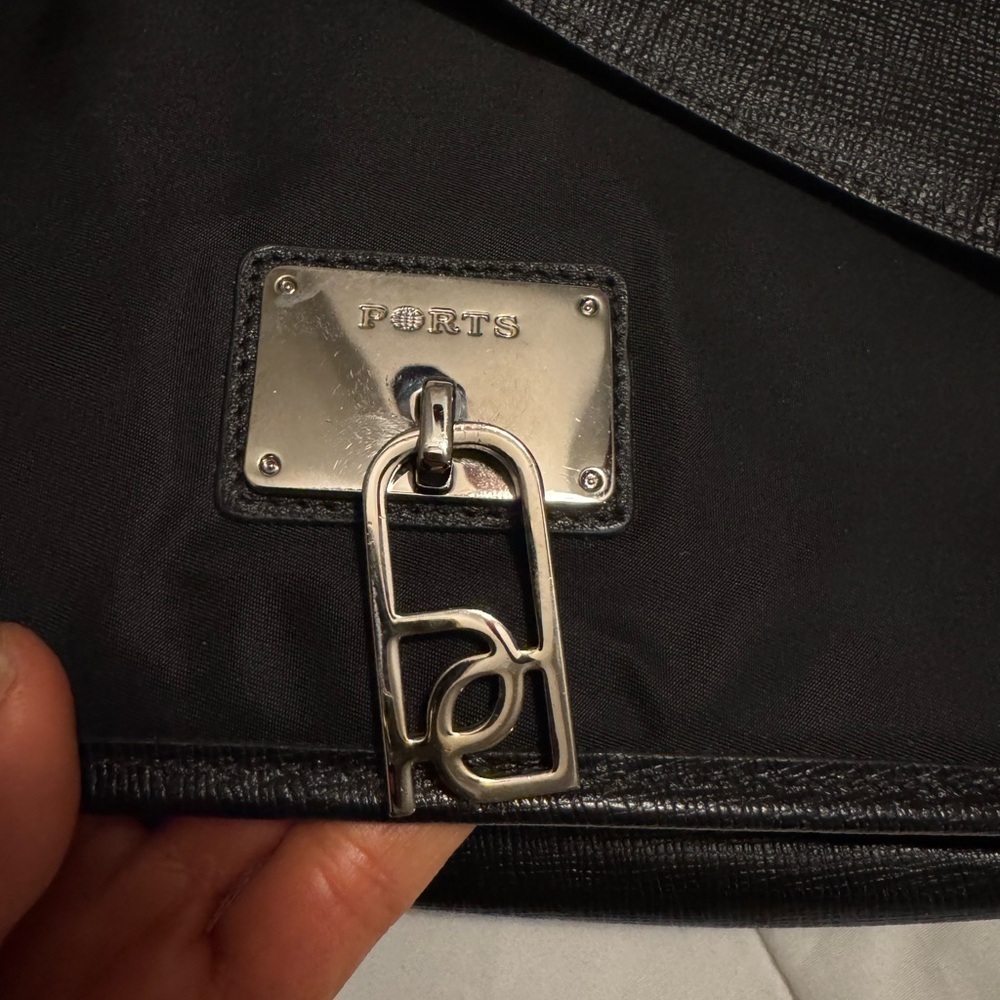 Ports 1961 Black Messenger Bag - Picture 5 of 8